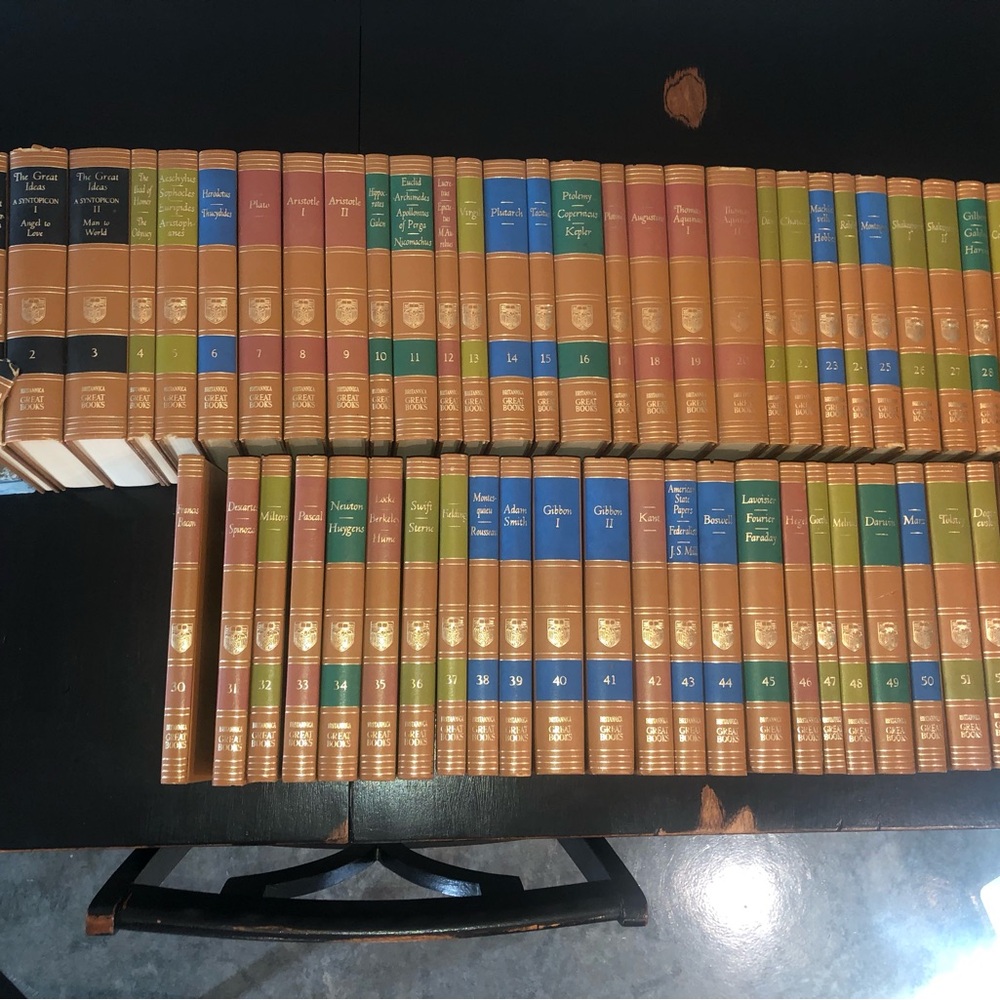 The Great Books of the Western World Encyclopedia Britannica c1